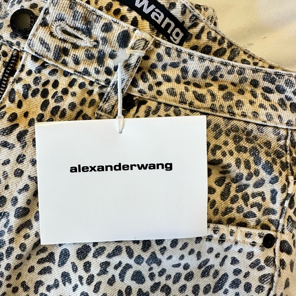 Alexander Wang Cheetah print jeans - Picture 2 of 8